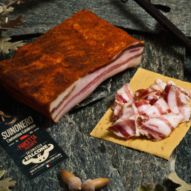 Pancetta di suino nero