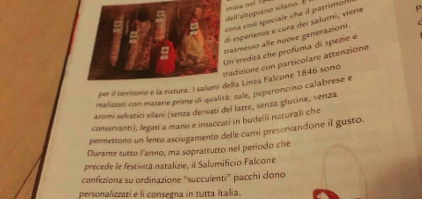 Il Salumificio Falcone su “Vivere la casa”